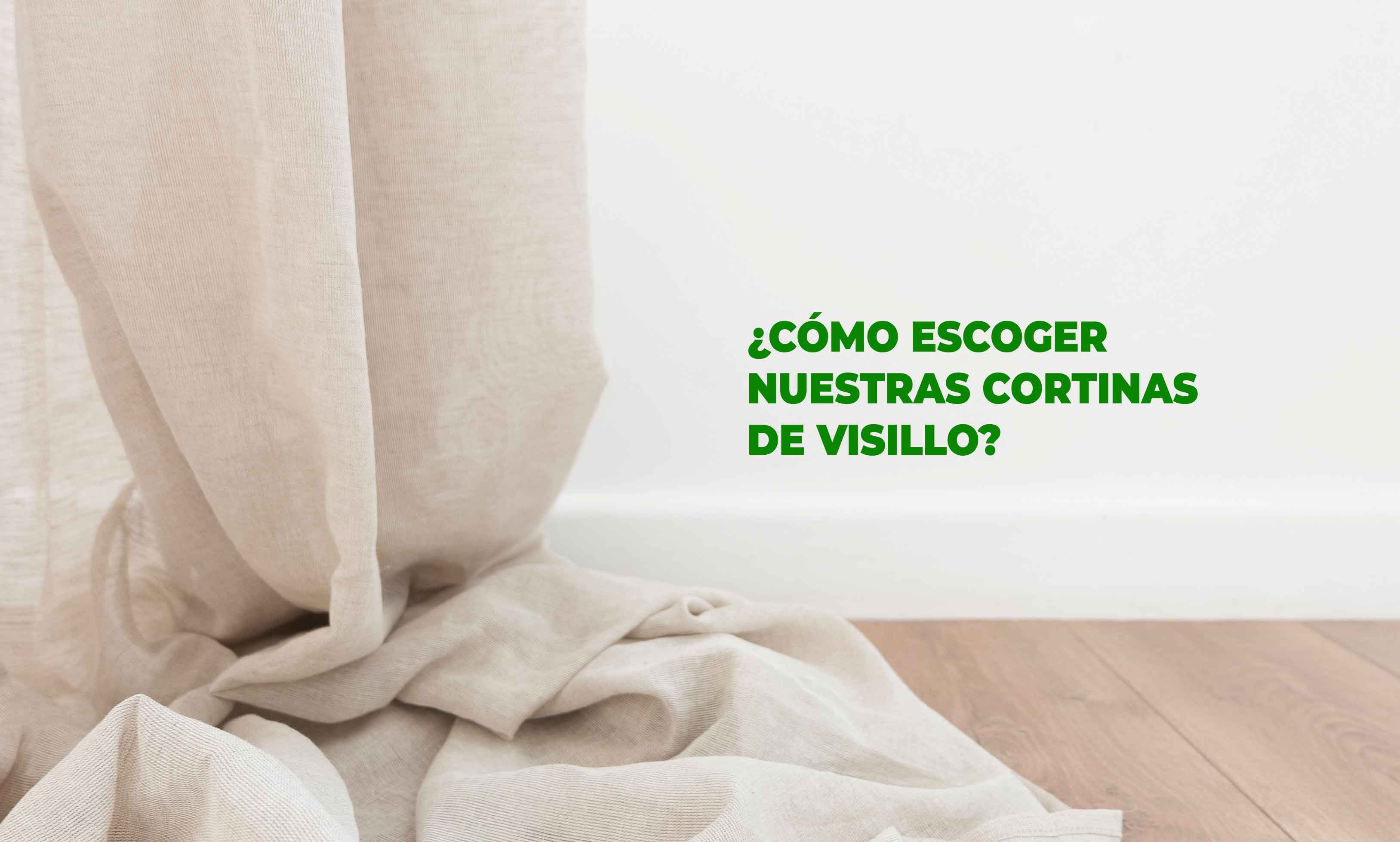 Cómo escoger las cortinas de visillo